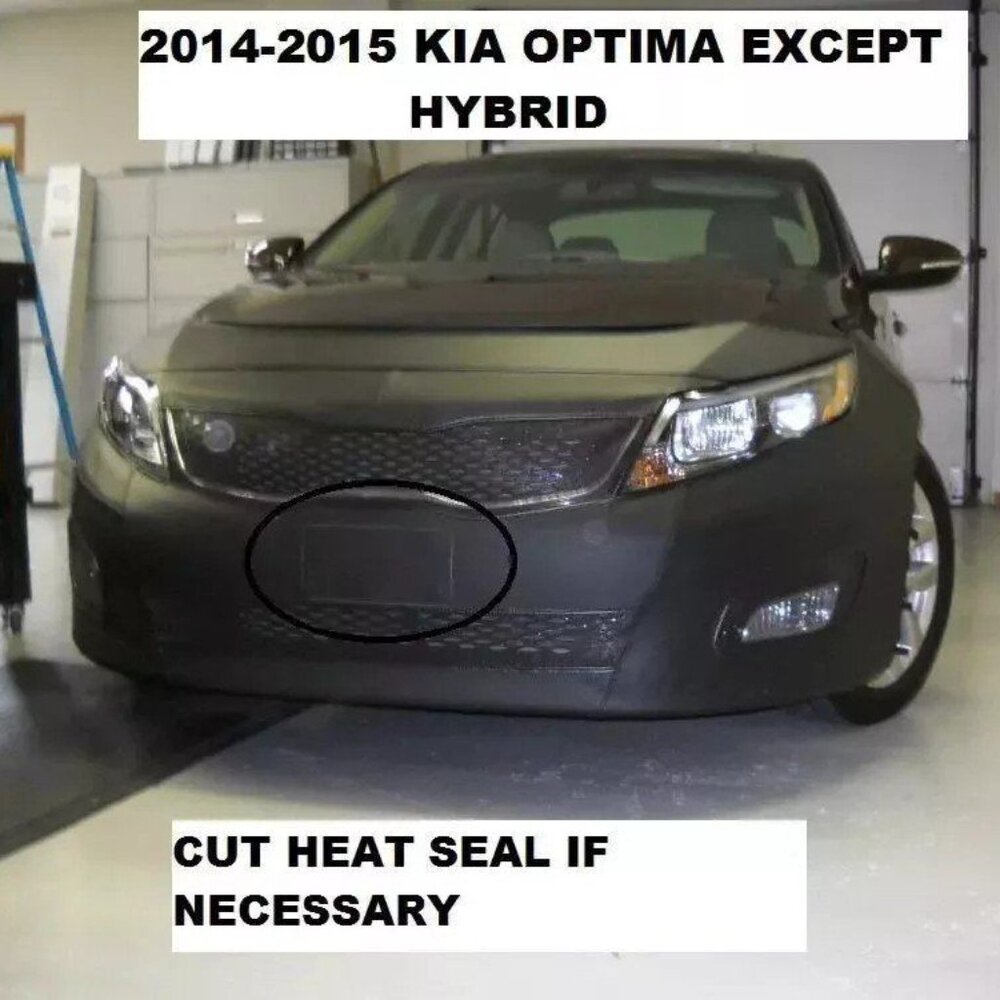 Lebra Front End Mask Bra Cover for Kia Optima 2014 2015